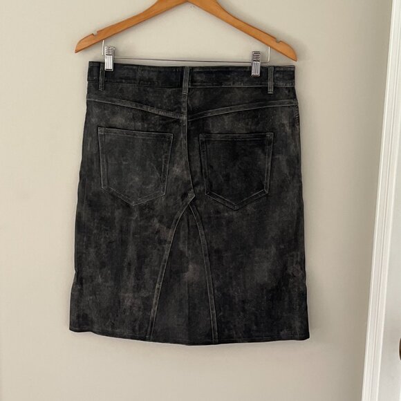 Isabel Marant Etoile Fiali leather midi skirt NWT Size 42 / 10 Lamb Leather - Picture 5 of 12